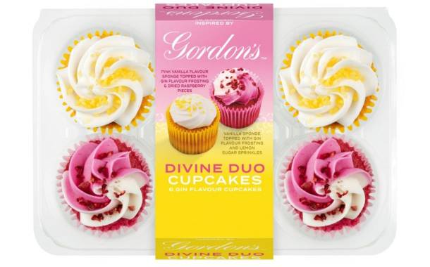 Finsbury debuts new Gordon's gin-inspired cupcakes