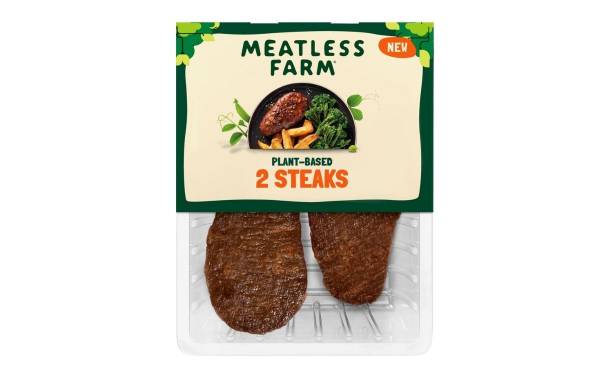 Meatless Farms unveils new plant-based steaks