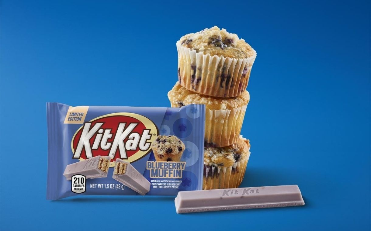 The Hershey Company announces launch of Kit Kat Blueberry Muffin