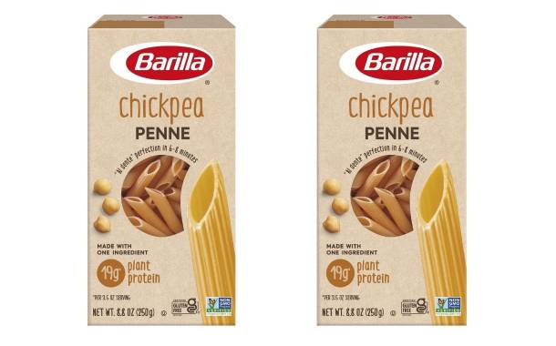 Barilla expands pasta range with new chickpea penne