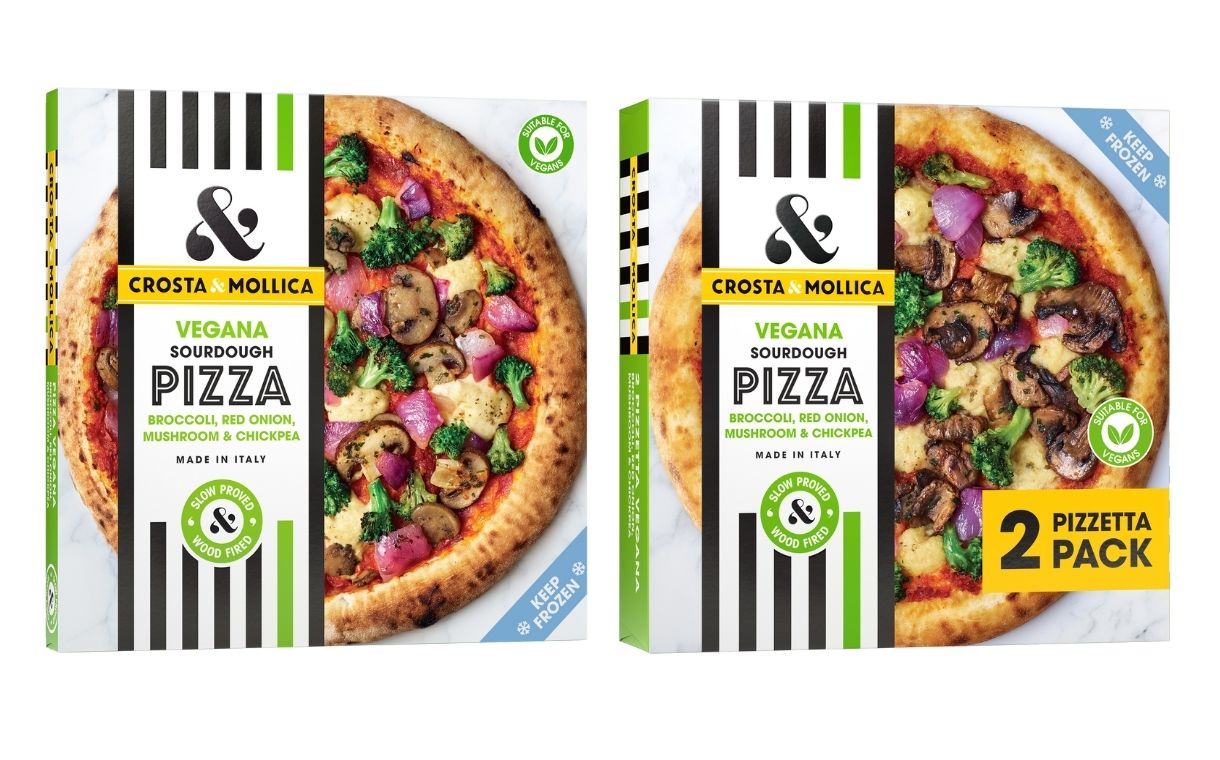 Crosta & Mollica debuts plant-based pizza duo