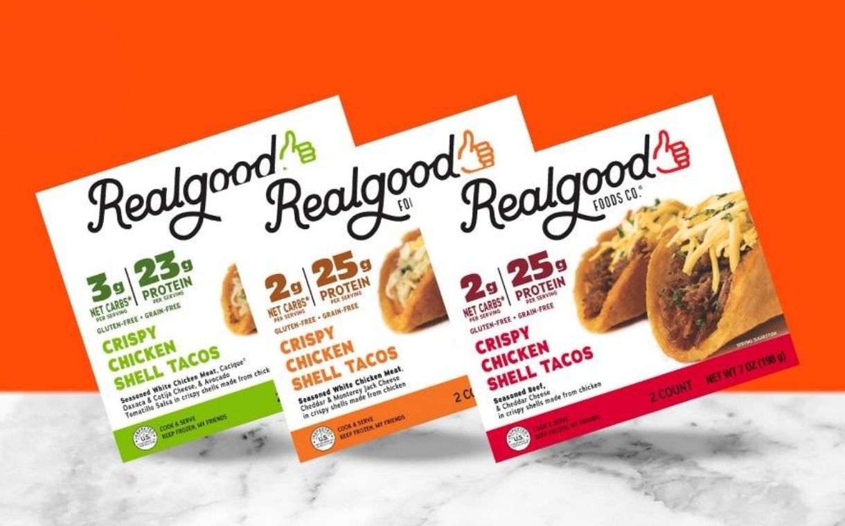 Real Good Foods unveils crispy chicken shell taco variants