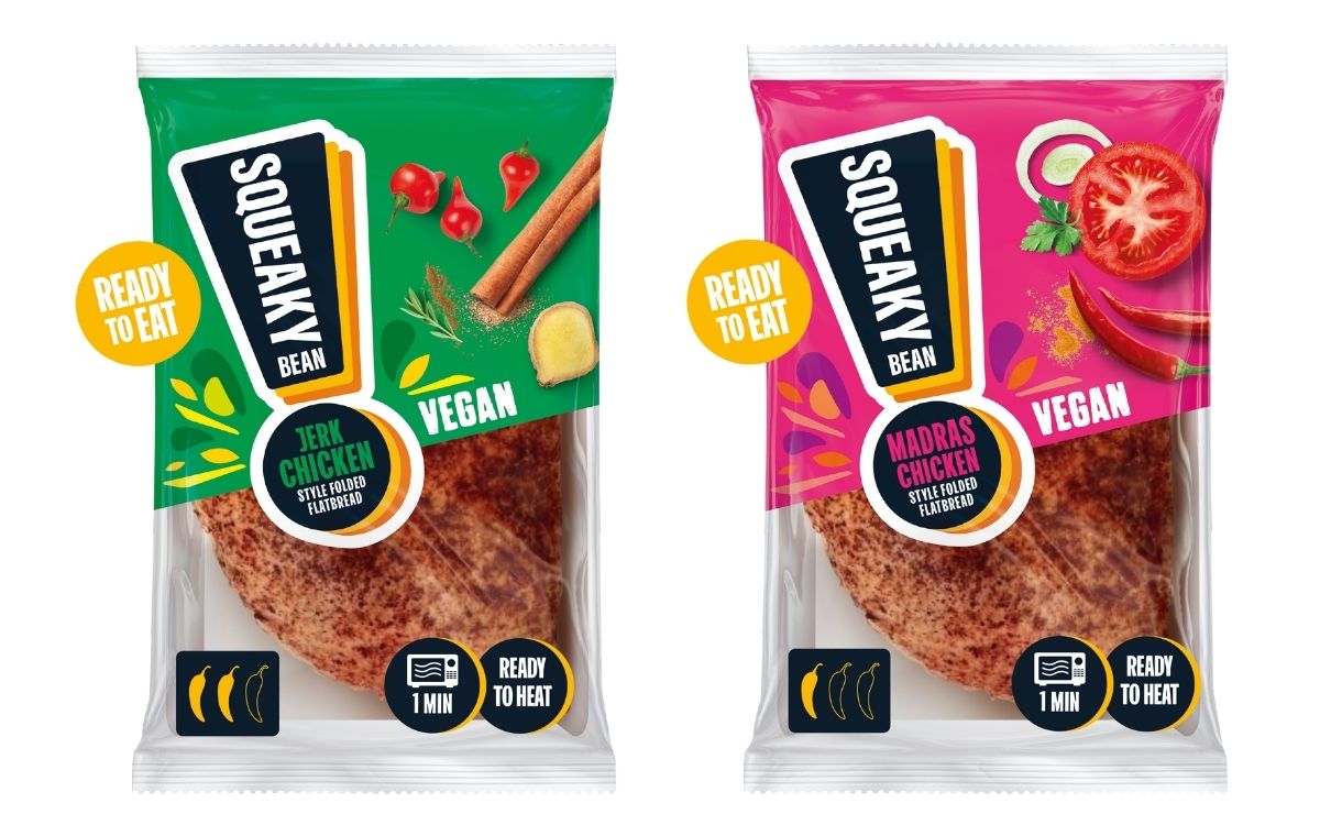 Squeaky Bean rolls out new vegan snack offerings