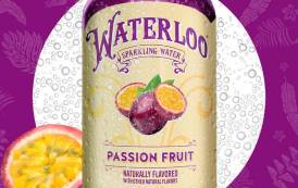 Waterloo Sparkling Water debuts passion fruit-flavoured carbonated water