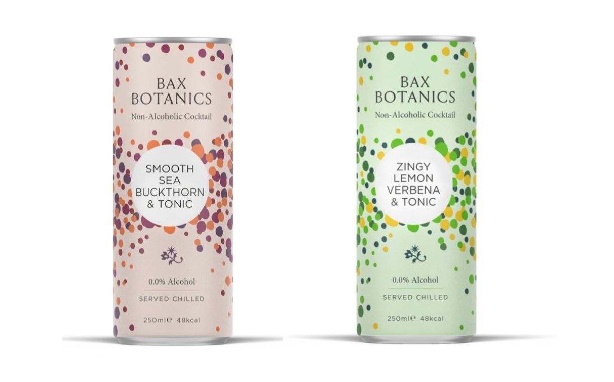 Bax Botanics unveils premium alcohol-free RTD cans