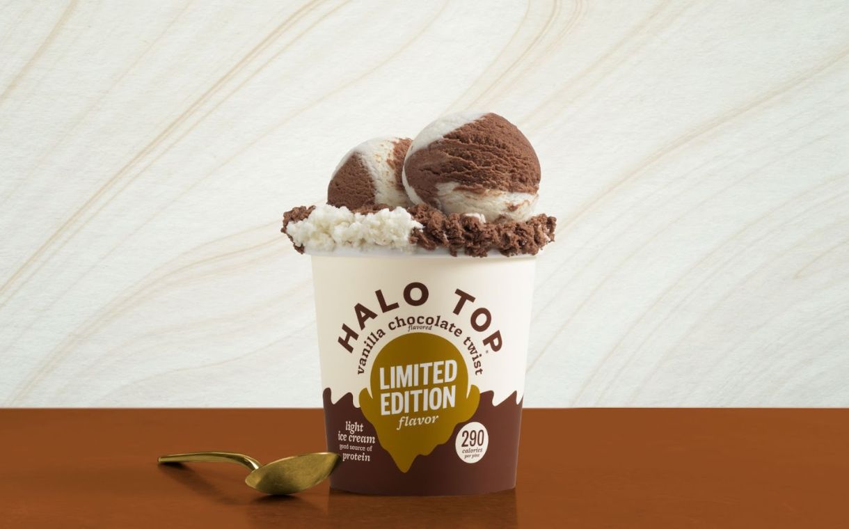 Halo Top adds Vanilla Chocolate Twist ice cream to line-up