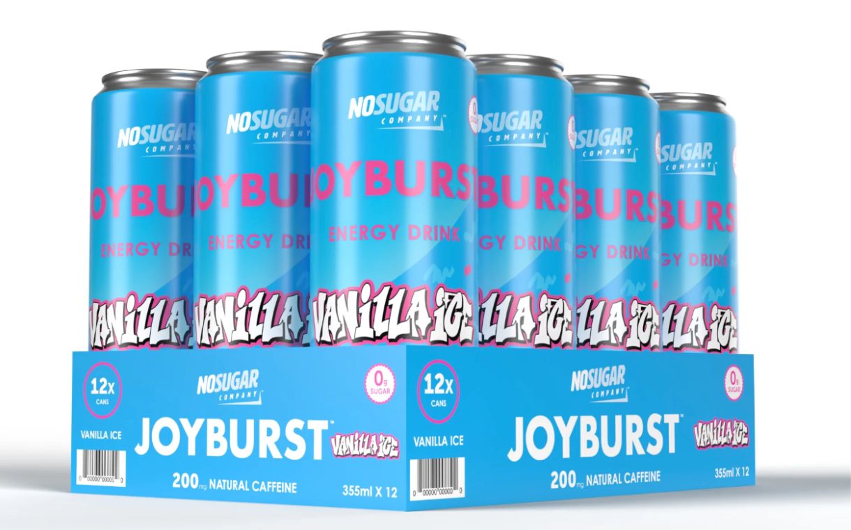 Joyburst launches flavoured energy drink in collaboration with Vanilla Ice