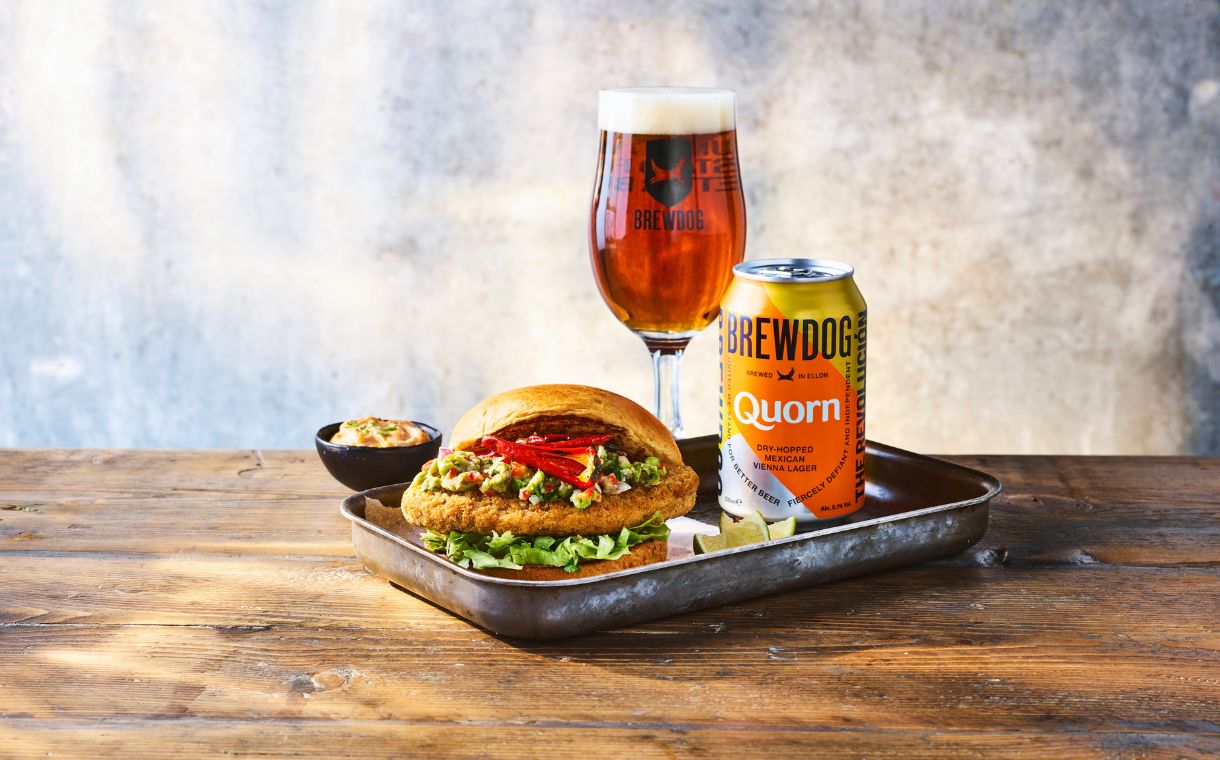 Quorn and Brewdog collaborate to release limited-edition beer
