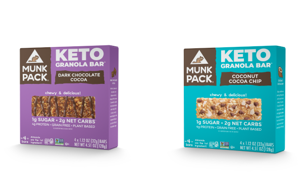 Low-sugar snack bar maker Munk Pack secures $5m in financing