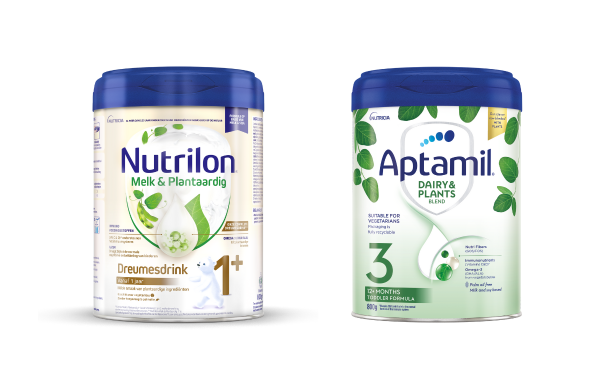 Danone unveils "industry first" dairy and plant protein infant formula