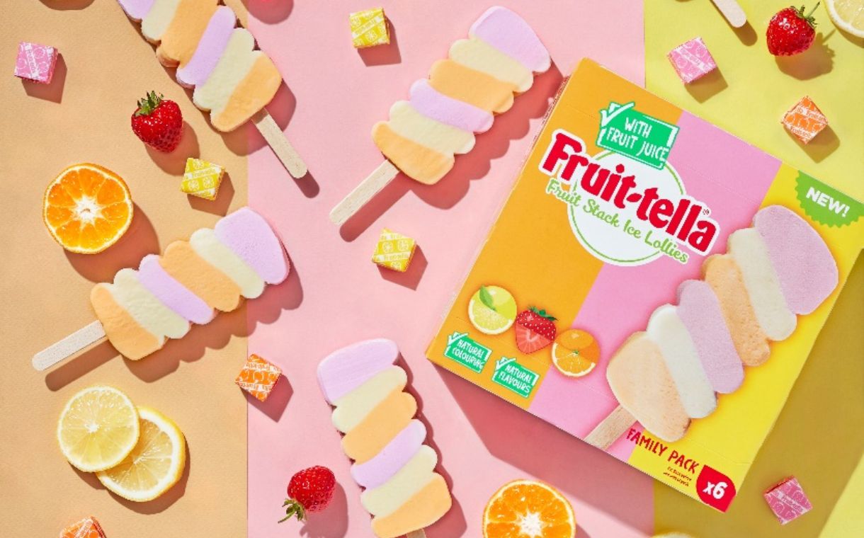 Fruittella launches real fruit juice ice lollies