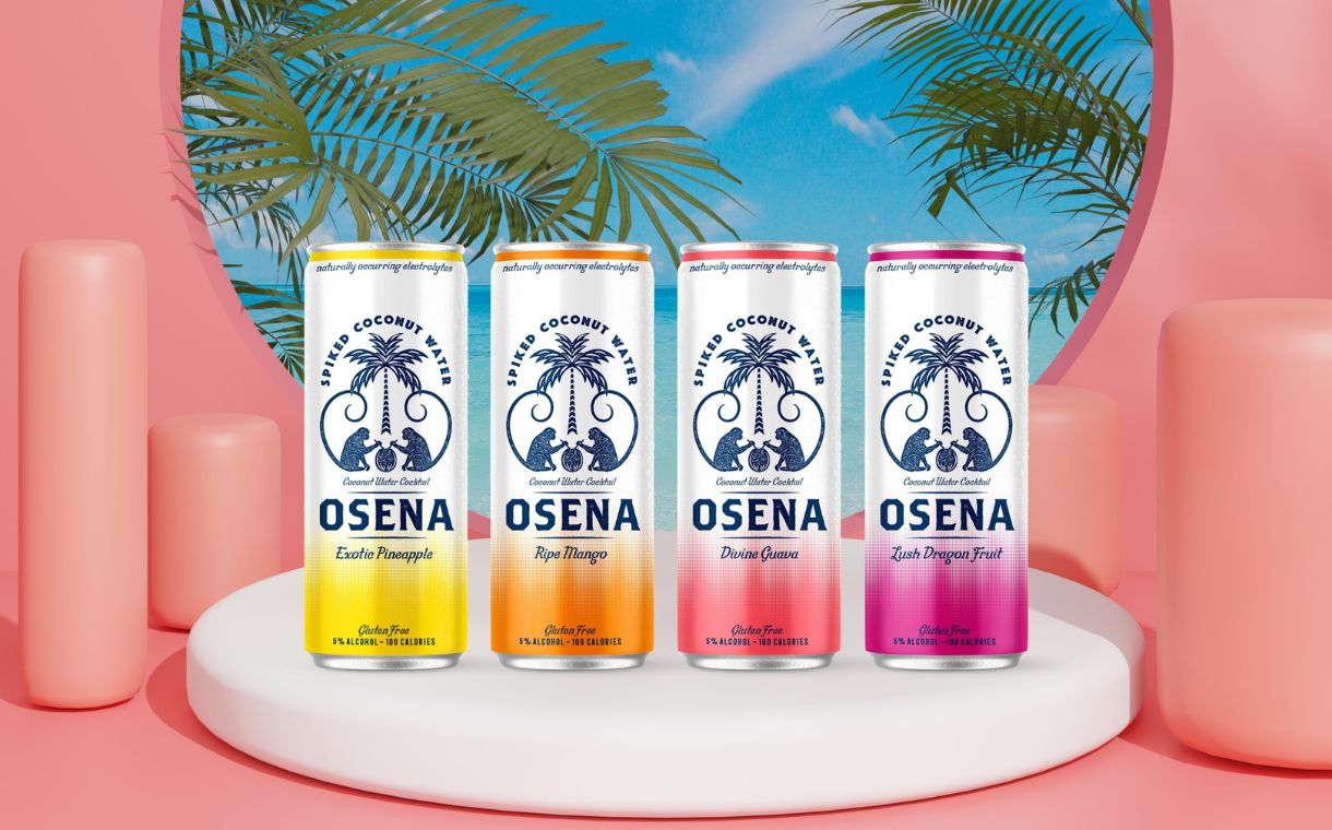 Osena Beverage unveils new spiked coconut water flavours