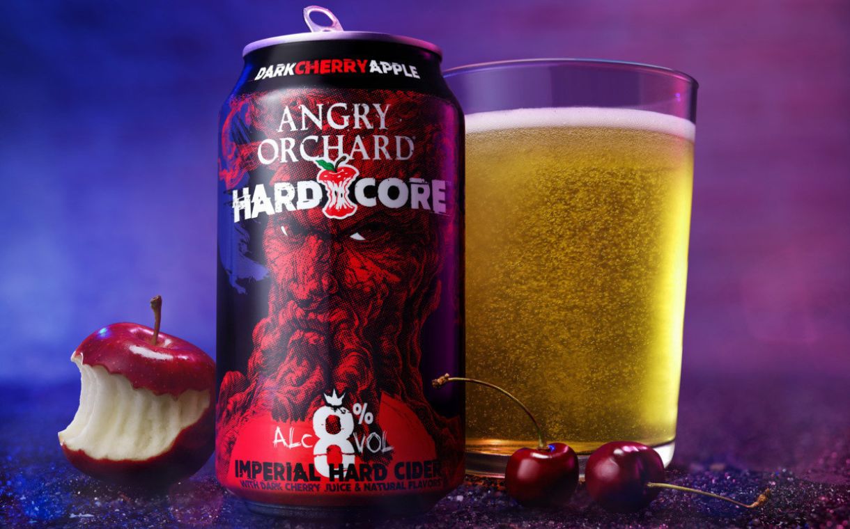 Angry Orchard debuts Hardcore Dark Cherry Apple cider