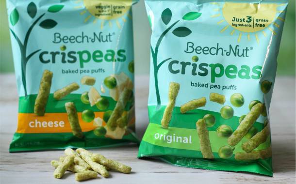 Beech-Nut adds "veggie-forward" Crispeas snack to portfolio