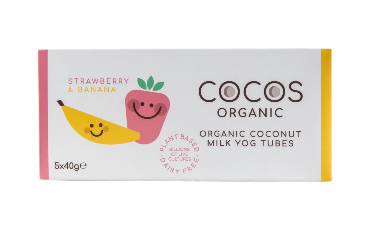 Cocos Organic launches coconut milk yogurt tubes for kids