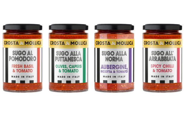 Crosta & Mollica enters new category with pasta and pasta sauces