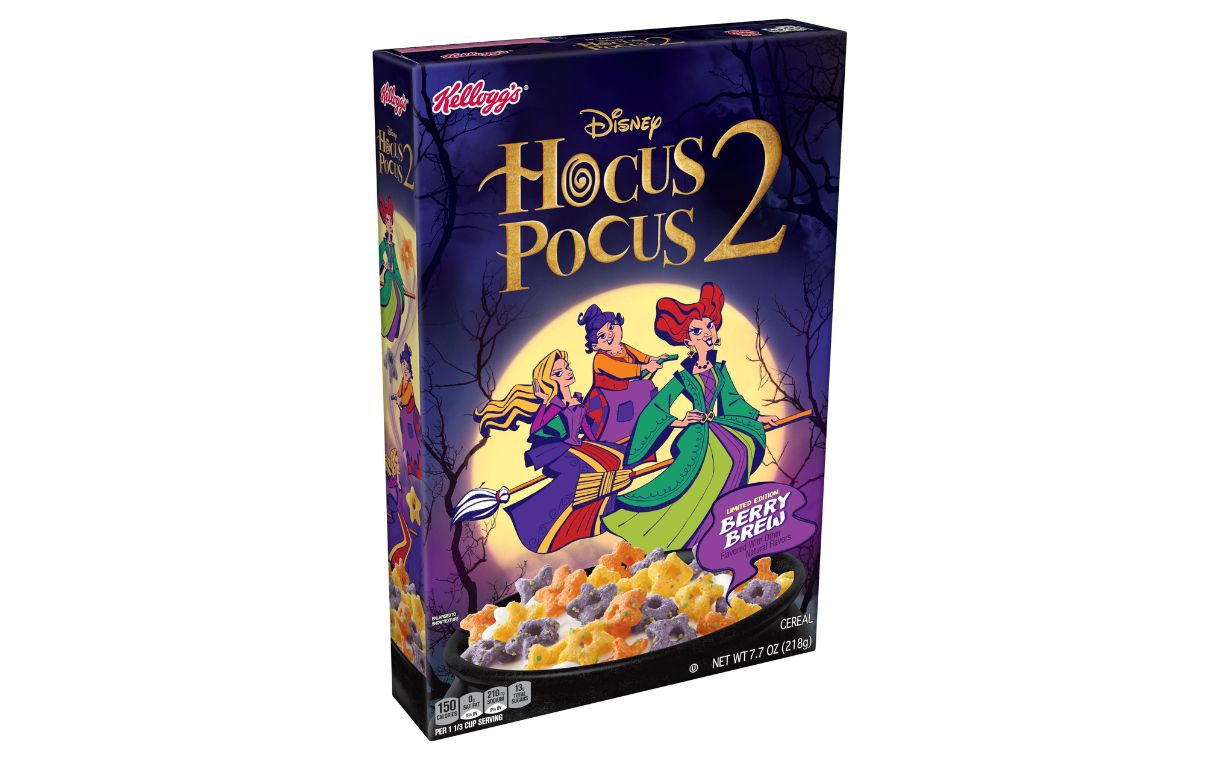 Kellogg's and Disney partner for Hocus Pocus 2-themed cereal