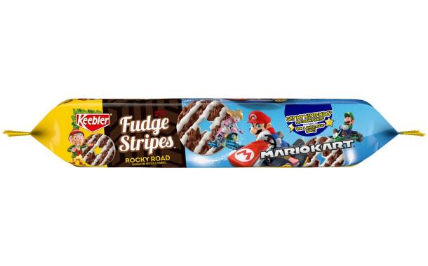 Keebler launches limited-edition Mario Kart Fudge Stripes Rocky Road cookies
