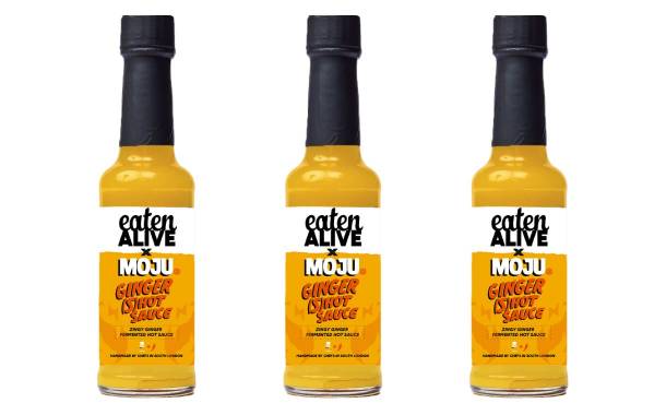 Moju unveils ginger hot sauce in collaboration with Eaten Alive
