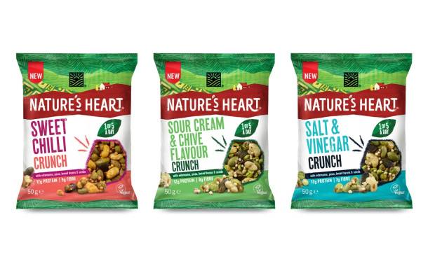 Nature’s Heart debuts new savoury snacking range