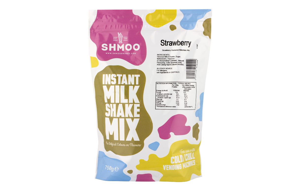 Aimia Foods launches Shmoo milkshake powders for vending