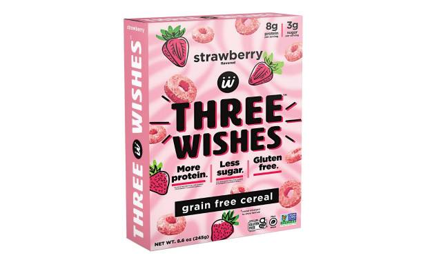 Three Wishes to launch strawberry-flavoured cereal