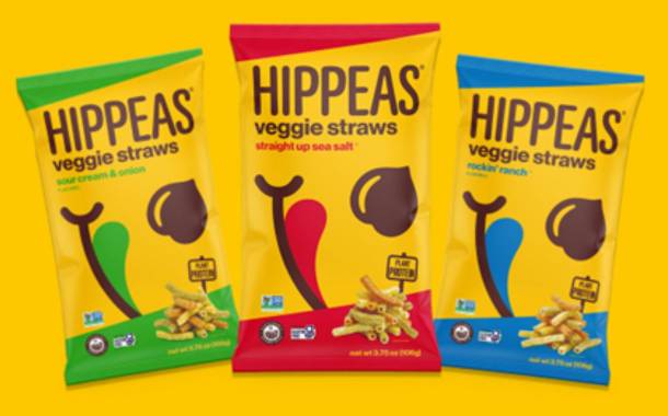 Hippeas launches new plant-powered veggie straw line