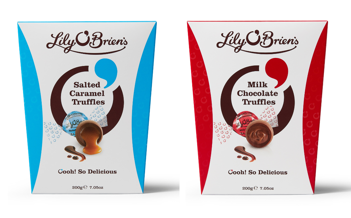 Lily O’Brien adds new truffle range to the confectionery aisle