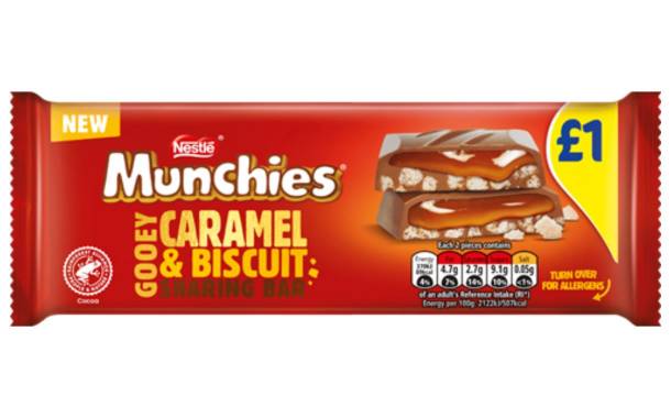 Nestlé launches new Munchies sharing bar