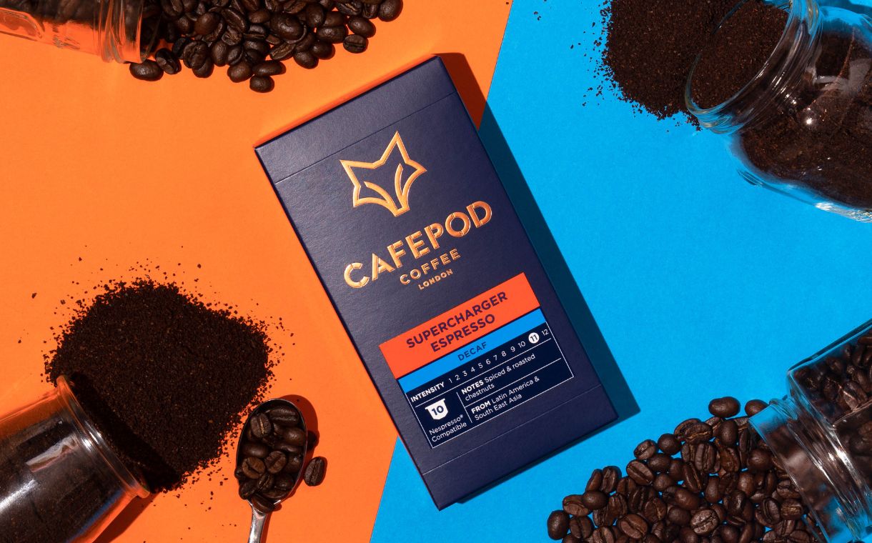 CafePod launches new decaf coffee flavour
