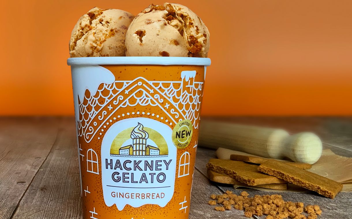 Hackney Gelato launches gingerbread-flavoured gelato