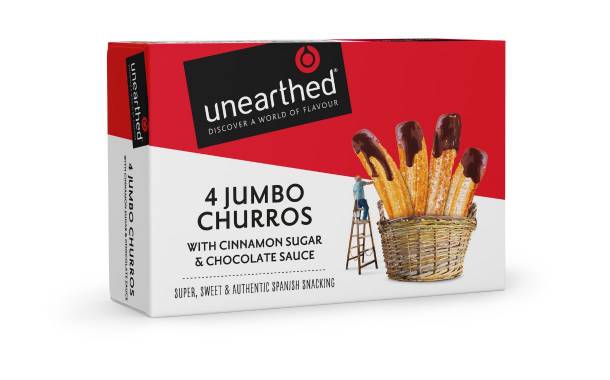 Unearthed launches frozen Jumbo Churros