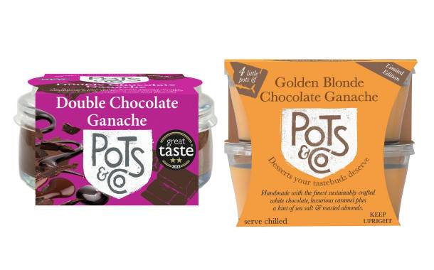 Pots & Co expands portfolio with two indulgent ganache flavours
