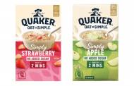 Quaker launches new range of low-sugar porridge
