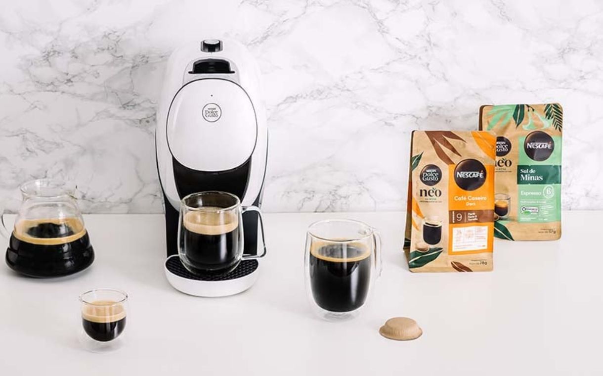 Nestlé launches new compostable-pod coffee machine