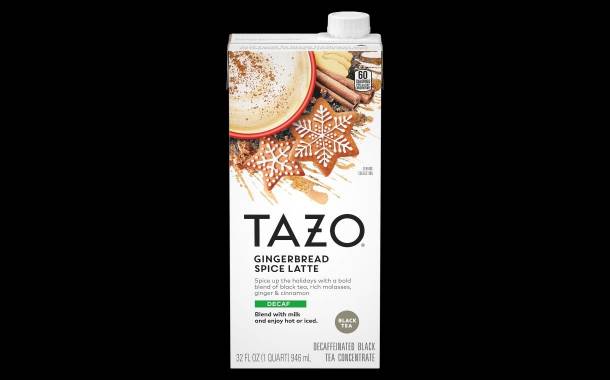Tazo launches new Gingerbread Spice Latte