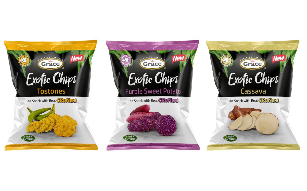 Grace Foods launches range of Caribbean-inspired chips