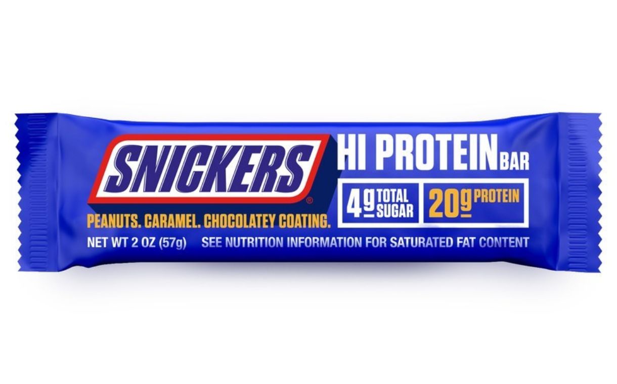 Mars launches high-protein Snickers bar