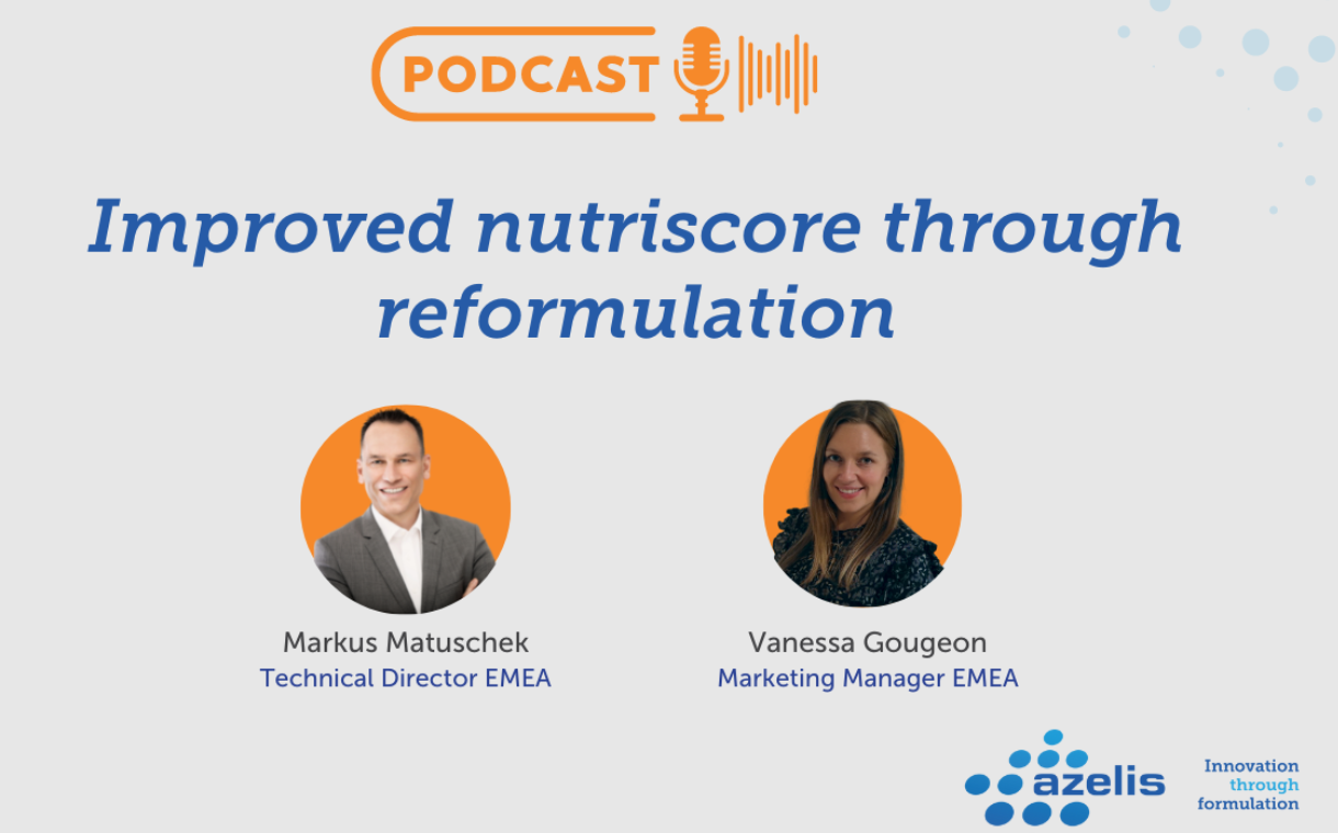Podcast: Improved NutriScore through reformulation