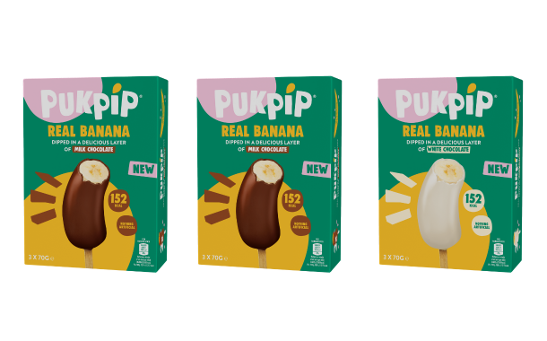 Pukpip launches frozen bananas dipped in chocolate