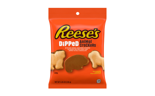 Hershey introduces Reese’s dipped animal crackers