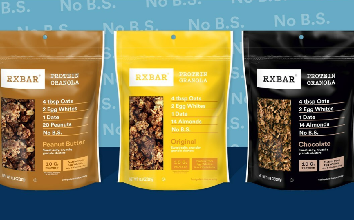 Rxbar debuts its first-ever granola line, Craft Batch bar flavour