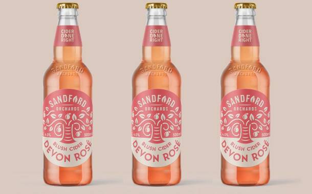 Sandford Orchards launches Devon Rosé Cider
