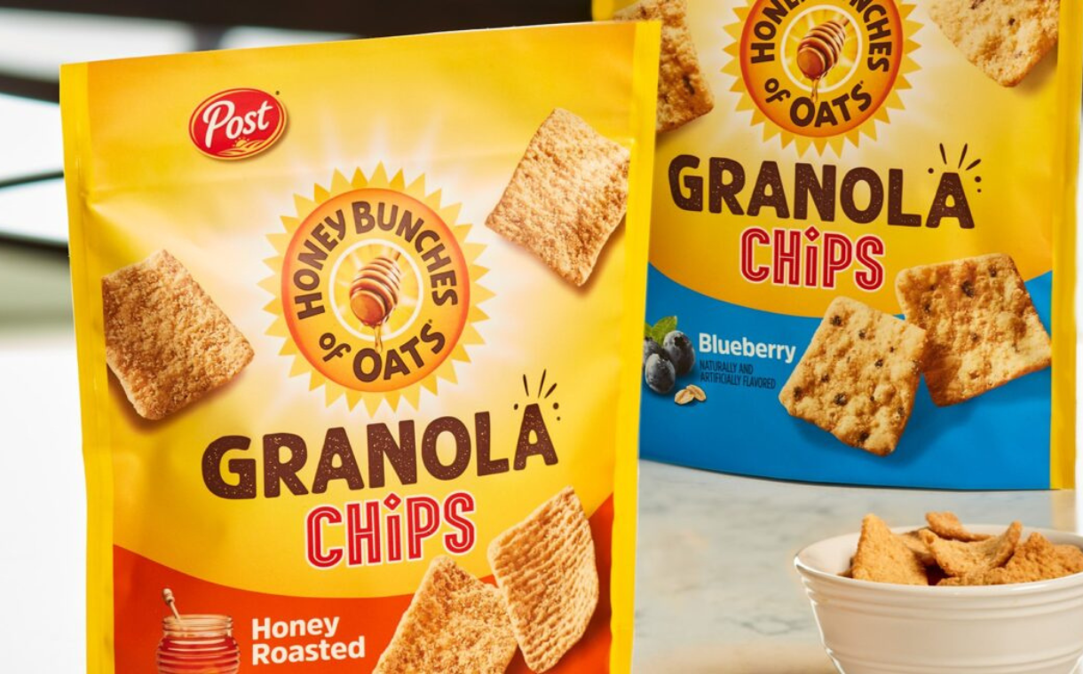 Post launches Honey Bunches of Oats Granola Chips