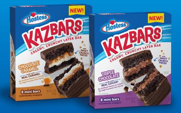 Hostess Brands launches new cake and candy bars
