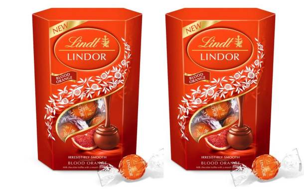 Lindt introduces new Lindor blood orange truffles