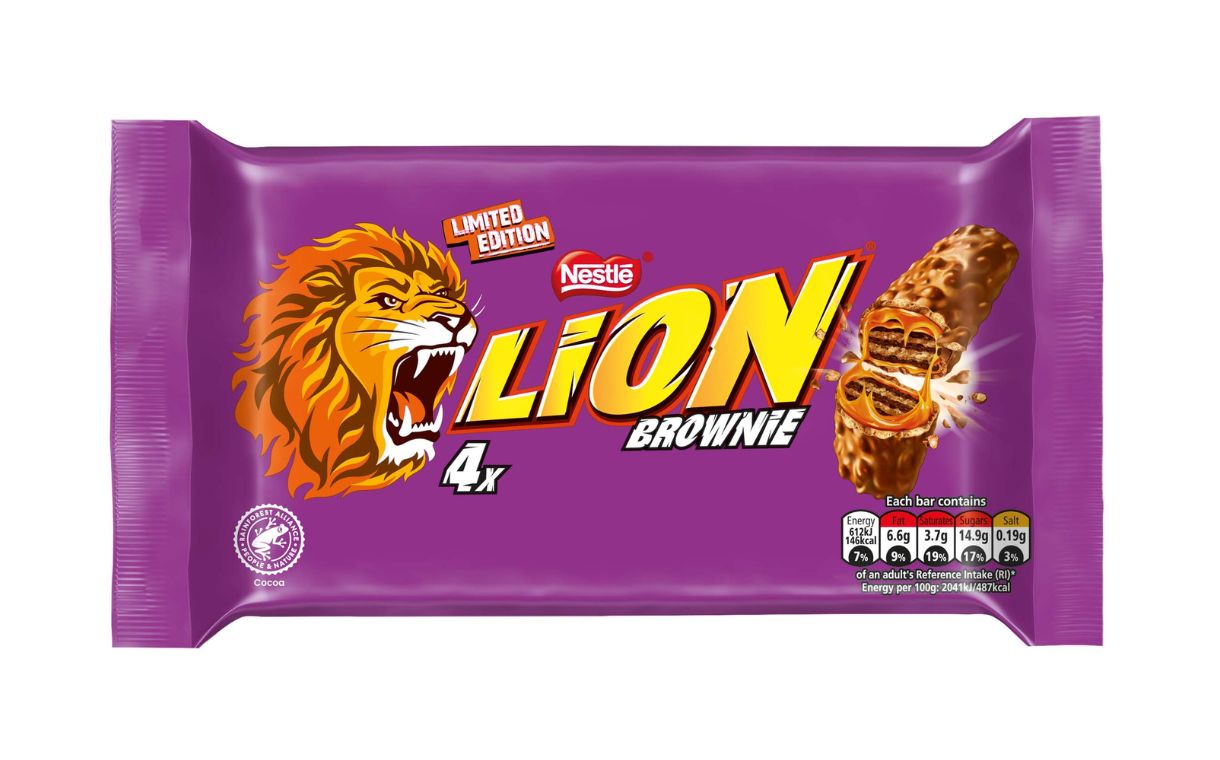 Nestlé unveils new limited edition Lion Bar Brownie