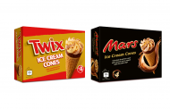Mars introduces new Mars and Twix ice cream cones