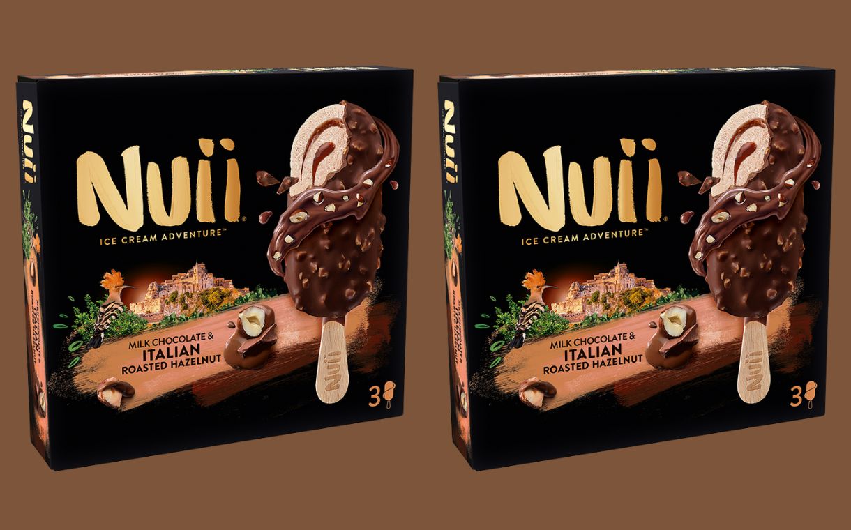 Nuii launches new chocolate and hazelnut flavour ice cream