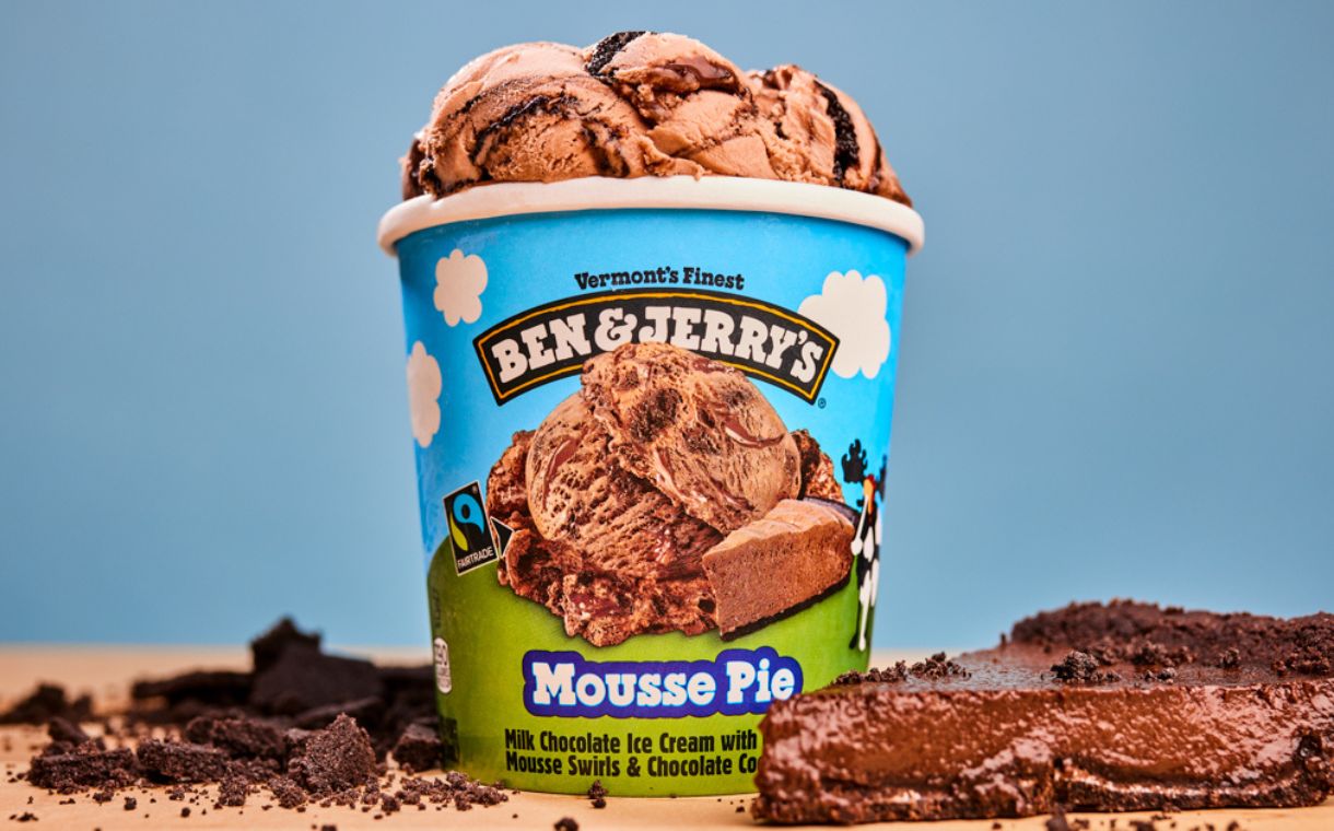 Ben & Jerry's releases new Mousse Pie ice cream